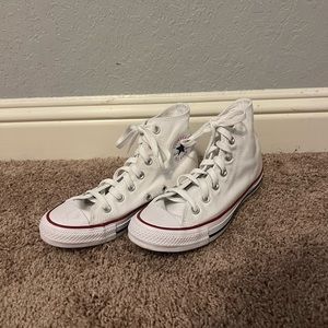 White High Top Converse